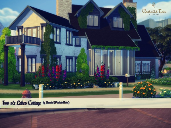 Sims 4 Two and 1/2 Lakes Cottage by Shaeded at TSR