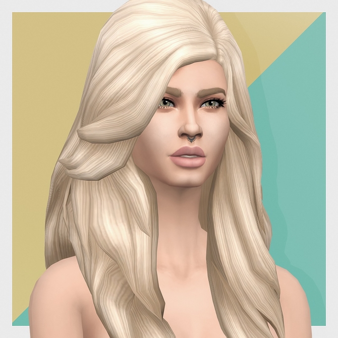 Sp06 Long Soft Wavy Female Hair Edit At Busted Pixels Sims 4 Updates