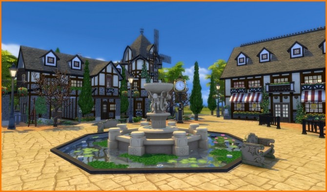 Sims 4 Tudor Village by zims33 at Mod The Sims