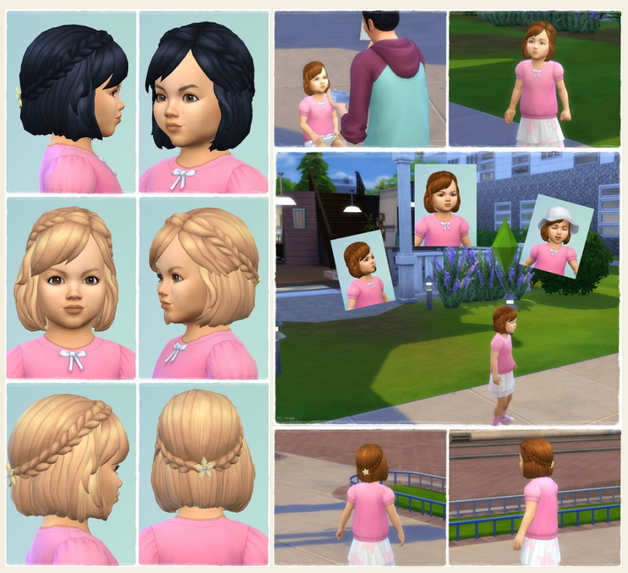 Sims 4 Baby Braid Hair at Birksches Sims Blog