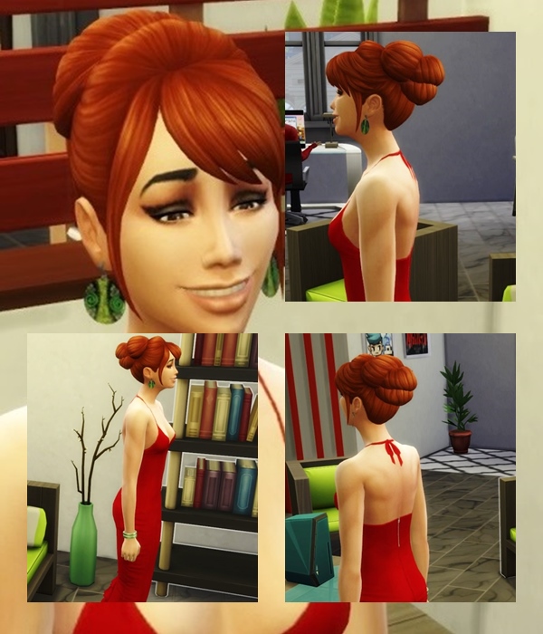 Sims 4 Triple Bun Hair at Birksches Sims Blog