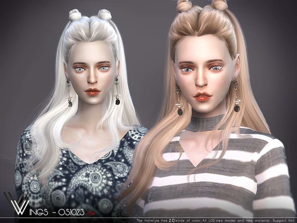 Sims 4 Hair OS1023 by wingssims at TSR
