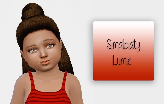 Sims 4 Simpliciaty Lumie Toddler Version at Simiracle