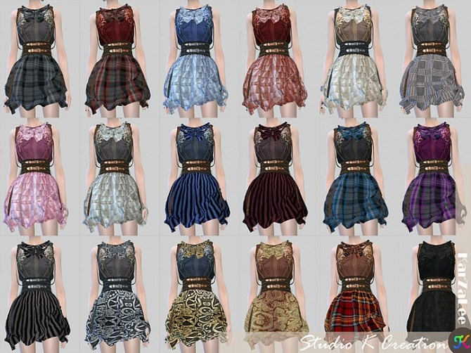 Sims 4 Steampunk outfit set 1 at Studio K Creation