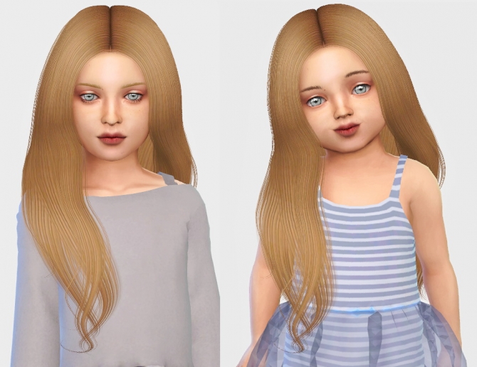 Simpliciaty Naya hair kids&toddlers at Simiracle » Sims 4 Updates