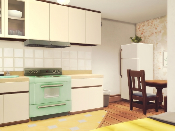 Sims 4 5x5 Tiny Apartments by heymei at TSR