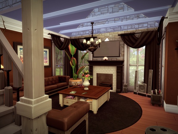 Sims 4 Ashburn house by melcastro91 at TSR