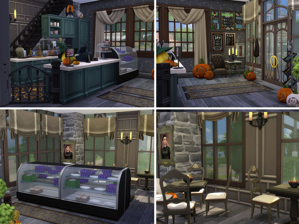 Sims 4 Trick or treat house by SundaysimsSA at TSR