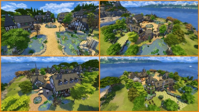 Sims 4 Tudor Village by zims33 at Mod The Sims