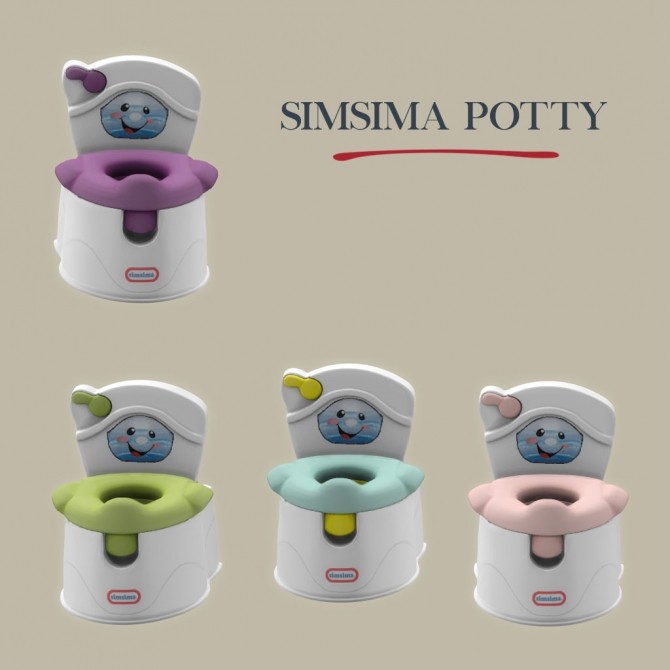 Sims 4 Simsima Potty at Leo Sims