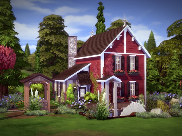 Sims 4 Vattenmill house by melcastro91 at TSR