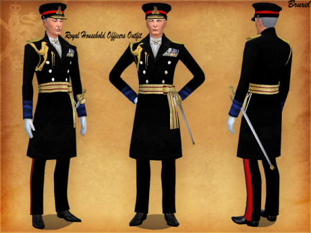 Royal Household Uniform Set by Bruxel at TSR