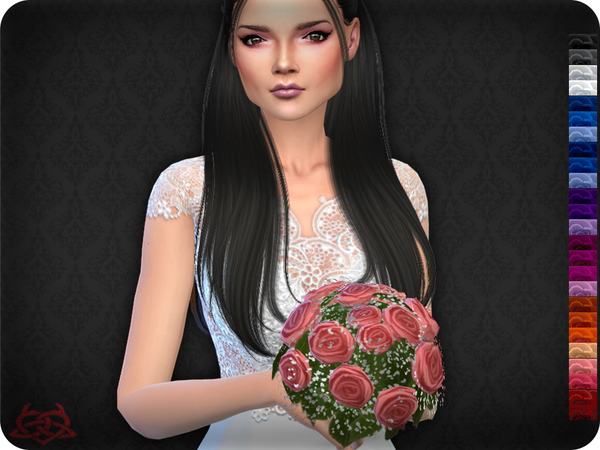 Sims 4 Wedding Bouquet 3 by Colores Urbanos at TSR
