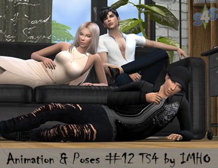 Animation & Poses #12 at IMHO Sims 4