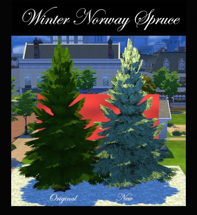 Sims 4 Winter Garden Items by Simmiller at Mod The Sims