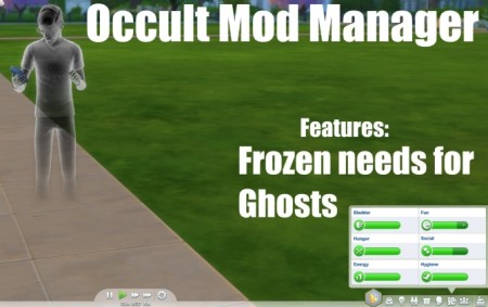 Occult Mod Manager by jackboog21 at Mod The Sims