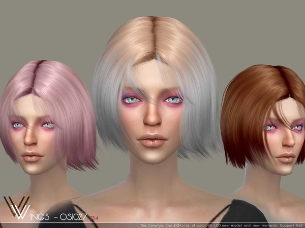Sims 4 Hair OS1027 by wingssims at TSR