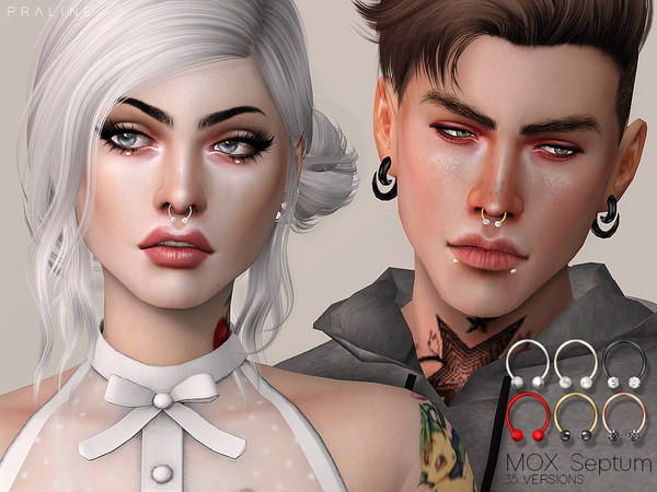 Sims 4 MOX Septum by Pralinesims at TSR