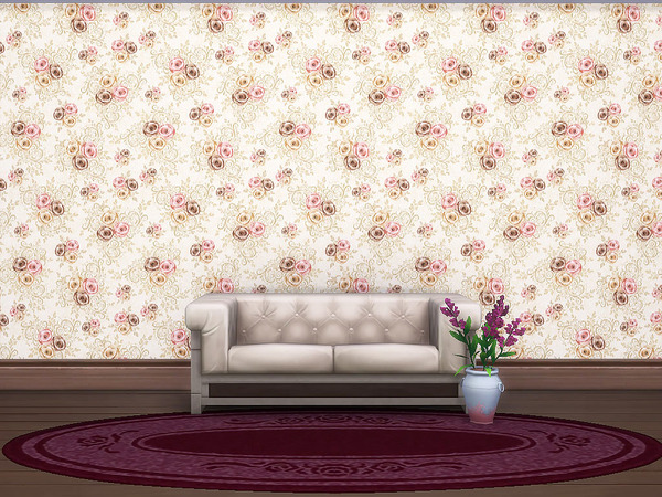 Sims 4 Autumn Rose Wallpaper 2 by sharon337 at TSR