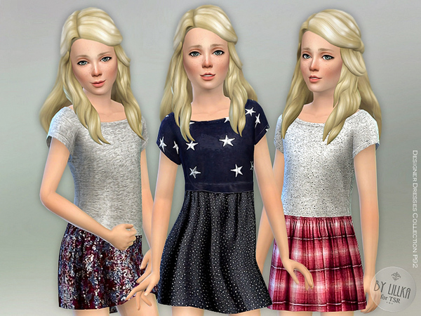 Sims 4 Designer Dresses Collection P92 by lillka at TSR