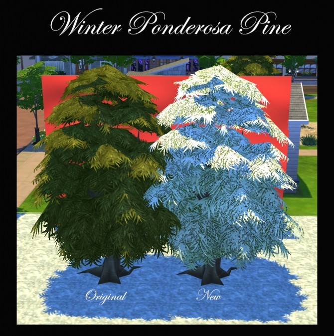 Sims 4 Winter Garden Items by Simmiller at Mod The Sims