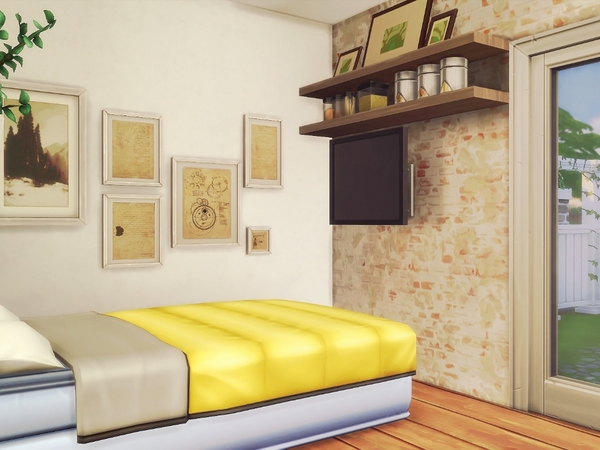 Sims 4 5x5 Tiny Apartments by heymei at TSR