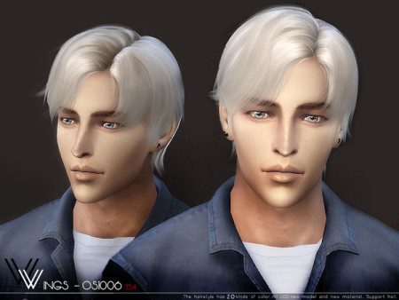 Hair OS1006 by wingssims at TSR » Sims 4 Updates
