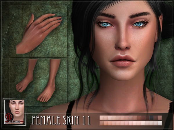 Sims 4 Female Skin 11 by RemusSirion at TSR