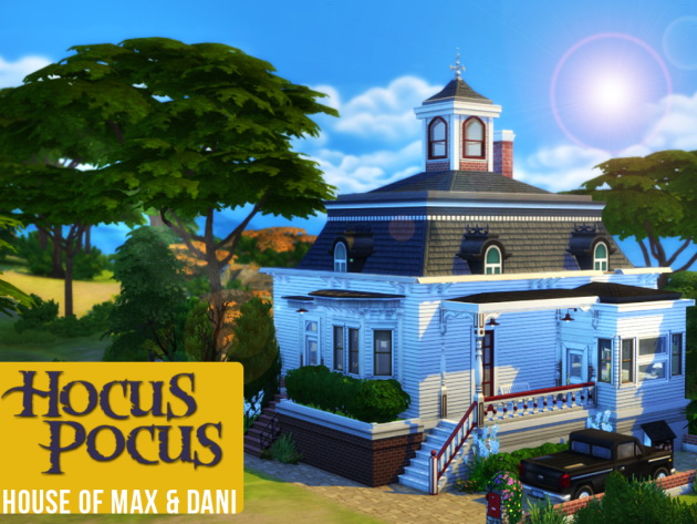 Sims 4 HOCUS POCUS Max and Dani’s House at Akisima