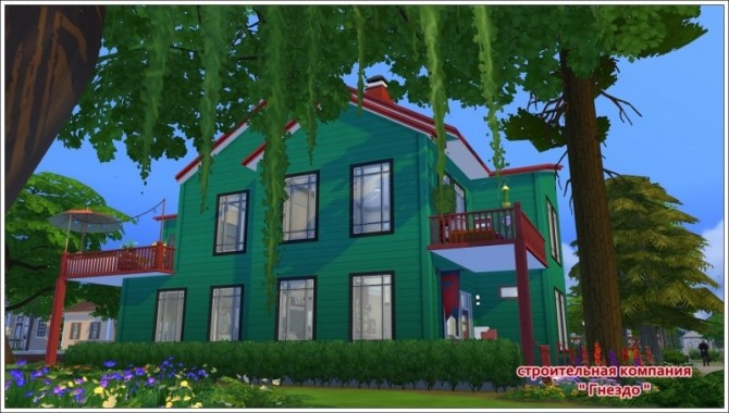 Sims 4 The Voyage Lodge at Sims by Mulena