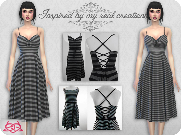 Claudia Dress By Colores Urbanos At Tsr Sims 4 Updates