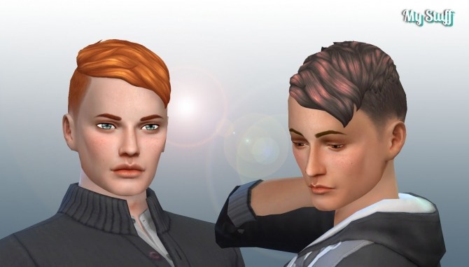 Sims 4 Under Cut Hair Conversion at My Stuff