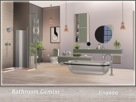 Bathroom Gemini by ung999 at TSR