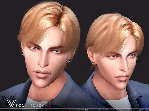 Sims 4 Hair OS1006 by wingssims at TSR