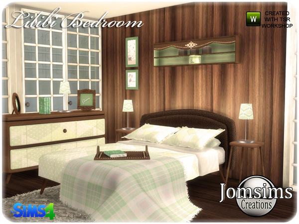 Sims 4 Lilibi Bedroom by jomsims at TSR