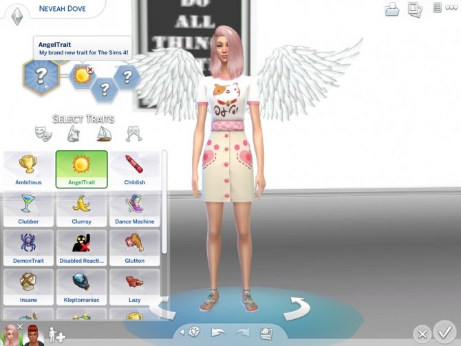 Sims 4 Angel & Demon Traits by Simsbunny19 at Mod The Sims