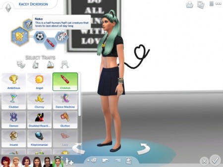 Neko Trait by Simsbunny19 at Mod The Sims