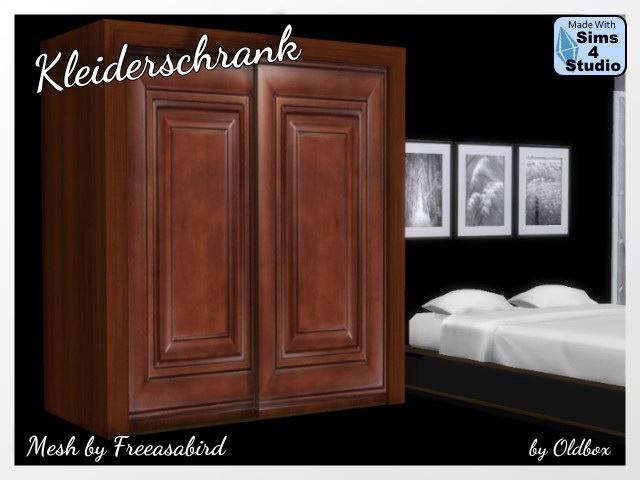 Sims 4 Wardrobe by Oldbox at All 4 Sims