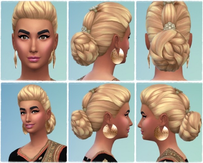 Sims 4 Indian Holiday Hair at Birksches Sims Blog