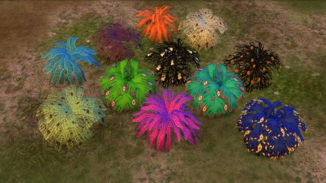 Sims 4 Spooky Bushes by Snowhaze at Mod The Sims
