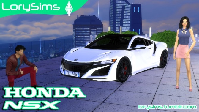 Sims 4 Honda NSX at LorySims