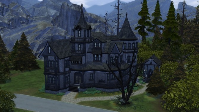 Sims 4 Vampire Transilvani Villa by bradybrad7 at Mod The Sims