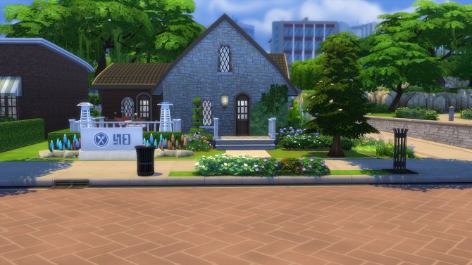 Sims 4 The Grove of Olives restaurant by BroadwaySim at Mod The Sims