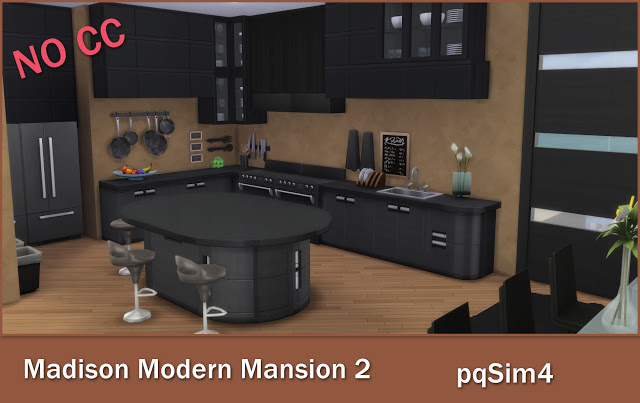 Sims 4 Madison Modern Mansion at pqSims4
