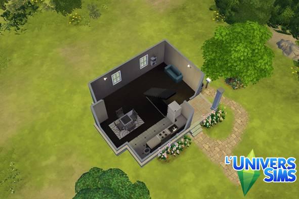 Sims 4 Simple Cottage by MarynDT at L’UniverSims