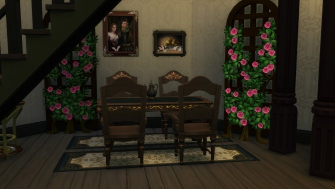 Sims 4 Tower of Razpunzel NO CC by isabellajasper at Mod The Sims