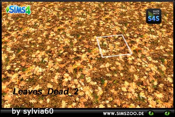 Sims 4 Leaves dead 2 by sylvia60 at Blacky’s Sims Zoo