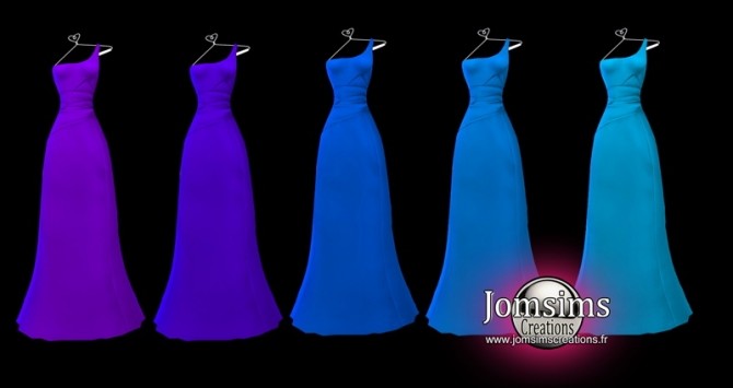 Sims 4 Elenera Dress at Jomsims Creations