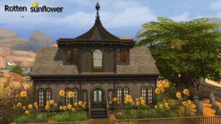Rotten sunflower by Aya20 at Mod The Sims
