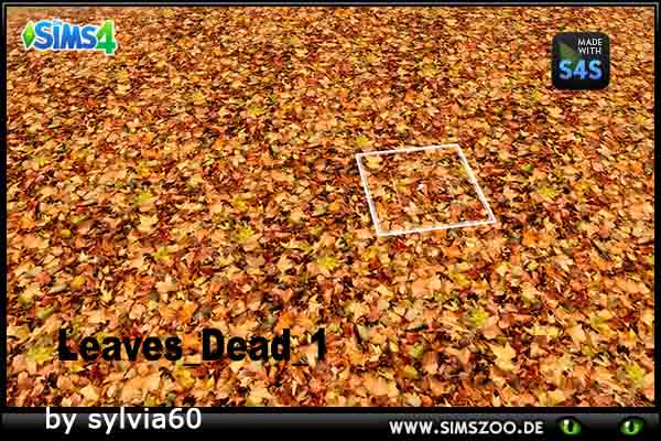 Sims 4 Leaves Dead 1 by sylvia60 at Blacky’s Sims Zoo